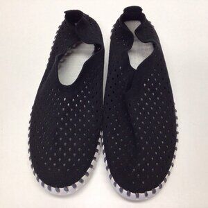 Ilse Jacobsen Tulip Women’s EU 39 US 8.5 Black Leather Slip On Shoes Casual Flat